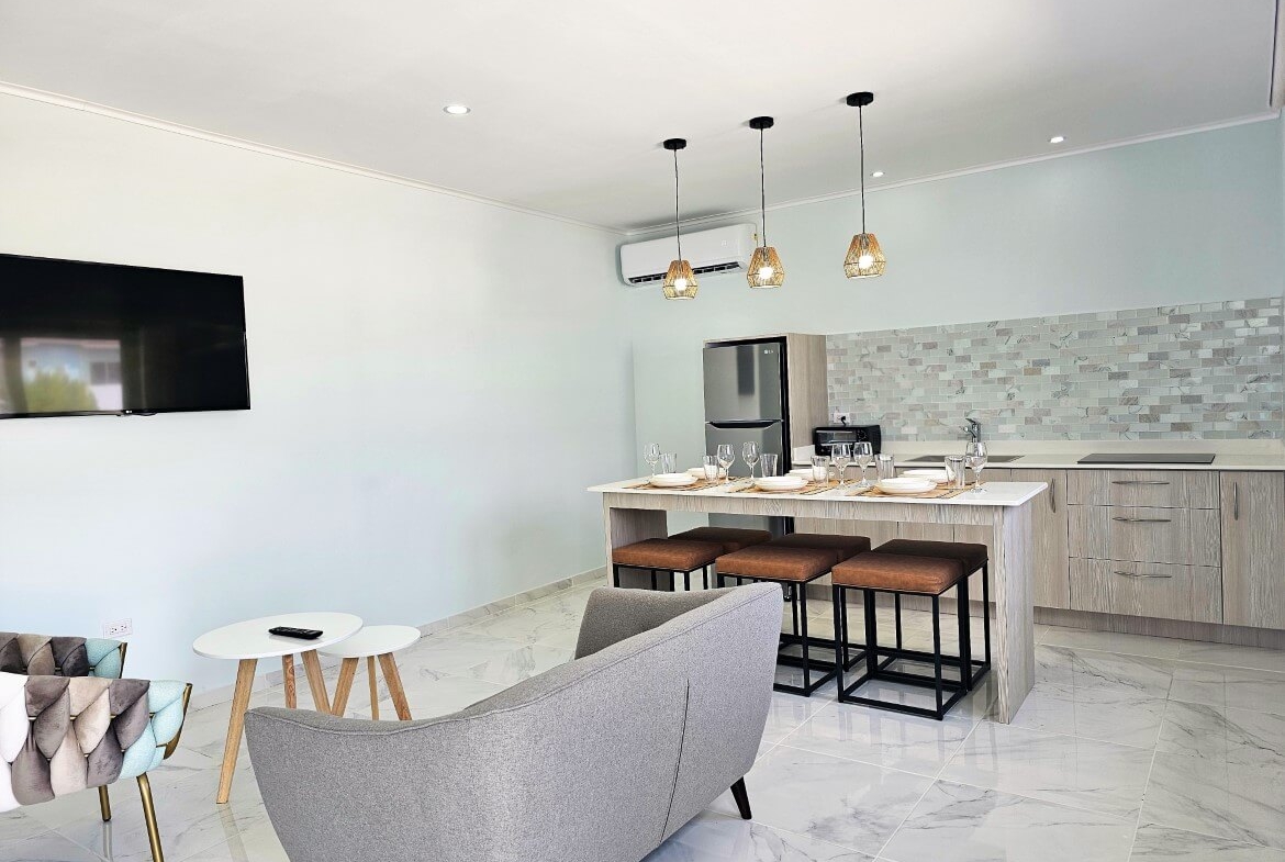 Cunucu Abao 24 F Apartment Aruba for Long Term Rentals in Noord, Aruba